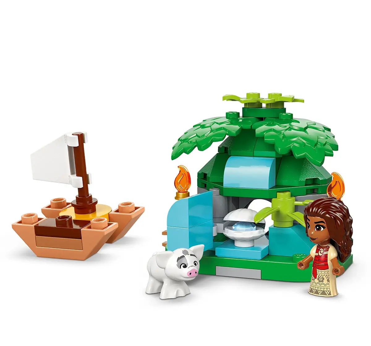 LEGO Disney Moana's Island Fun Buildable Model Toy And Building Kit 43260 Building Blocks Toys for 5Y+