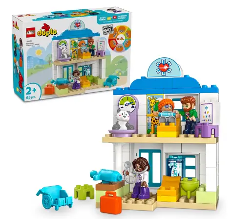 LEGO Duplo Town First Time: Visit with the Doctor 10449 Building Blocks Toys for 2Y+