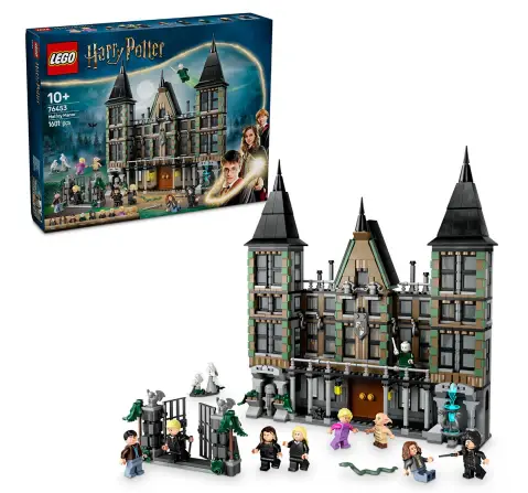 LEGO Harry Potter Malfoy Manor, Wizard Toy Building Set 76453 Building Blocks Toys for 10Y+