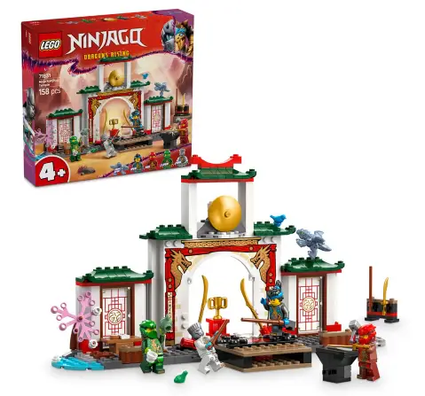 LEGO Ninjago Ninja Spinjitzu Temple Action Toy Playset 71831 Building Blocks Toys for 4Y+
