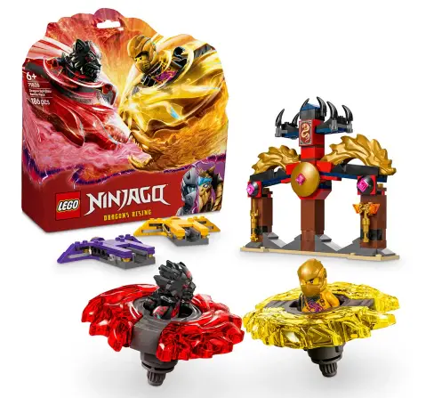 LEGO Ninjago Dragon Spinjitzu Battle Pack Action Toy Set 71826 Building Blocks Toys for 6Y+