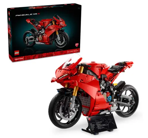 LEGO Technic Ducati Panigale V4 S Motorcycle Model Building Set 42202 Building Blocks for 18Y+