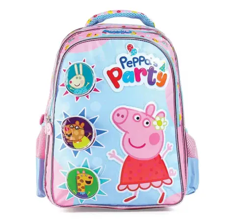 Striders Peppa Pig Premium School Bag, 16-Inch, 6Y+