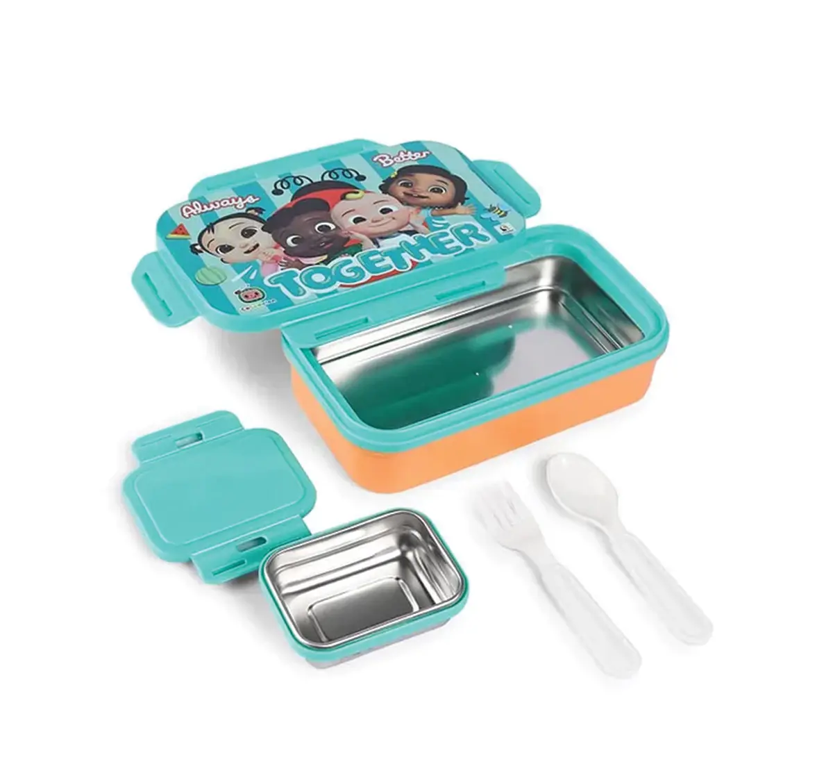 Striders Cocomelon Lunch Bag with Spoons, 4Y+