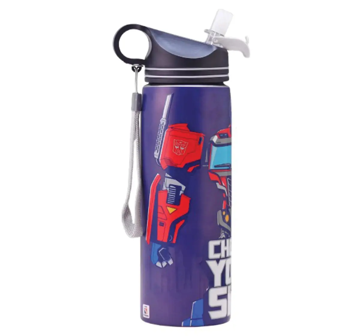 Striders Transformers Hero Sipper Bottle 700ml Adventure-Ready Hydration, 4Y+