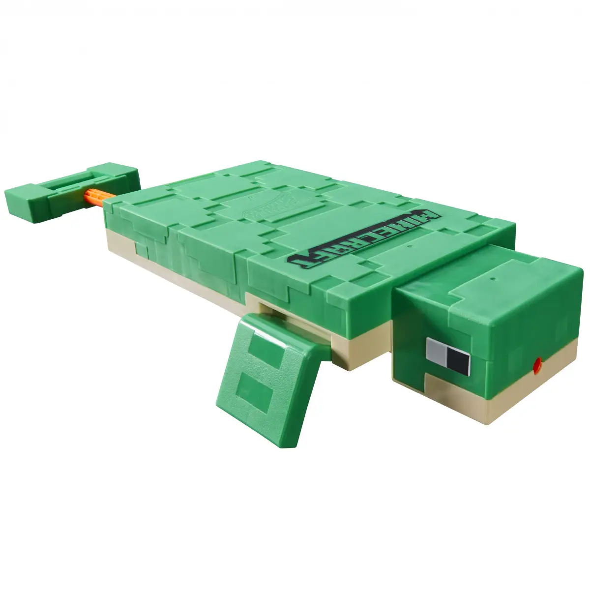 Nerf Super Soaker Minecraft Turtle Water Blaster - Pichkari, Pull Back Plunger Handle, Easy to Use, Outdoor Water Toys, 6Y+