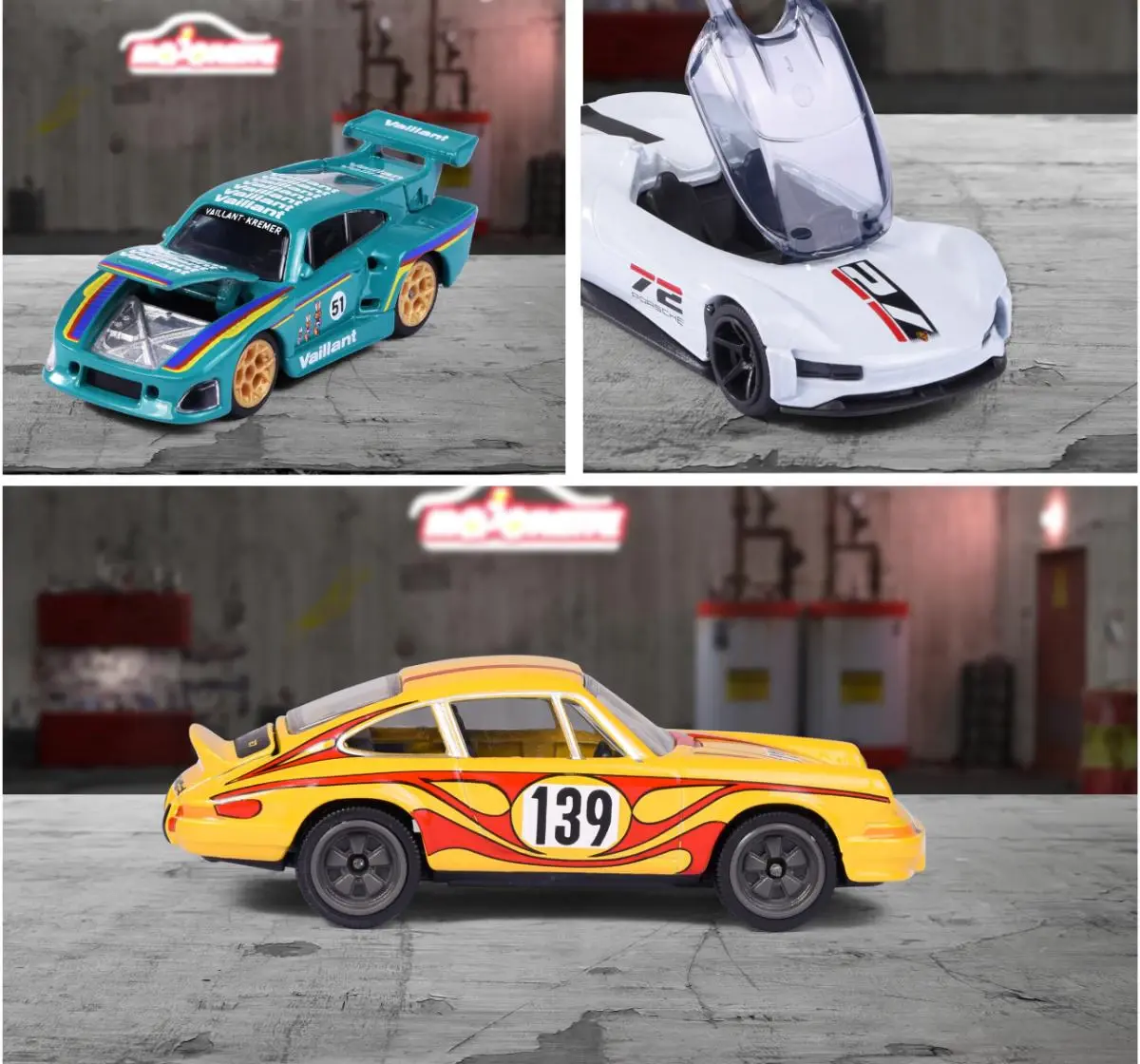 Majorette Porsche Deluxe Licensed Diecast Car, Assorted, 3 Years+