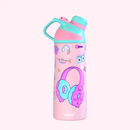 Rabitat Zylo Vacuum Insulated Stainless Steel Bottle 550 ml-Miss Butters, 6Y+