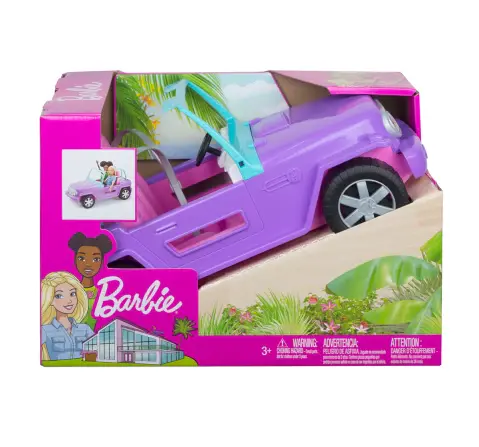 Barbie Off-Road Vehicle, 3Y+, Purple and Pink