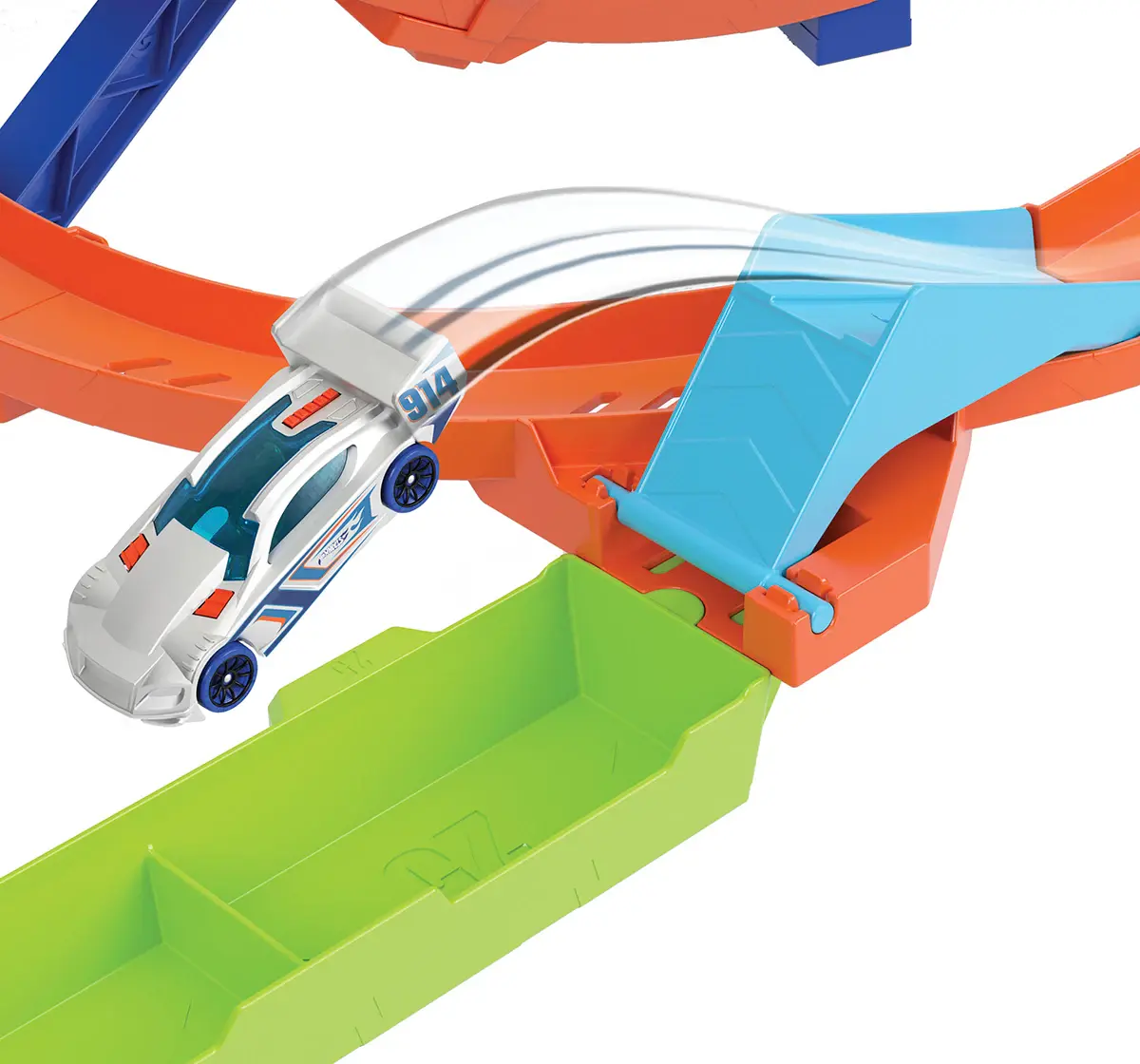 Hot Wheels Action Cyclone Challenge Stunt Track Set 4Y+, Multicolour