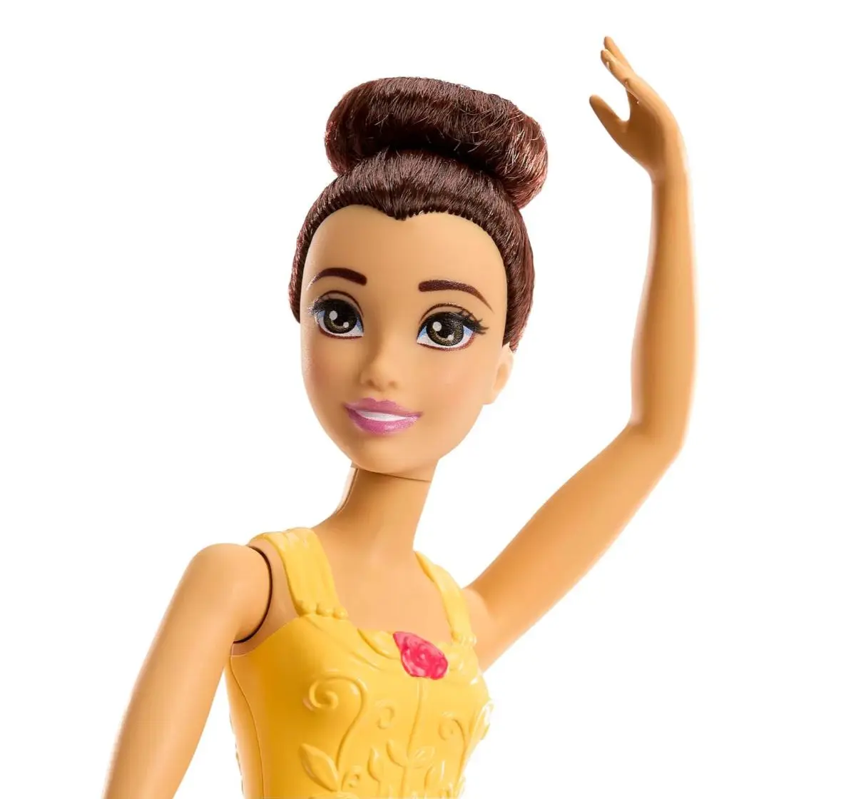Disney Princess Ballerina Belle Doll, Multicolour, 3Y+