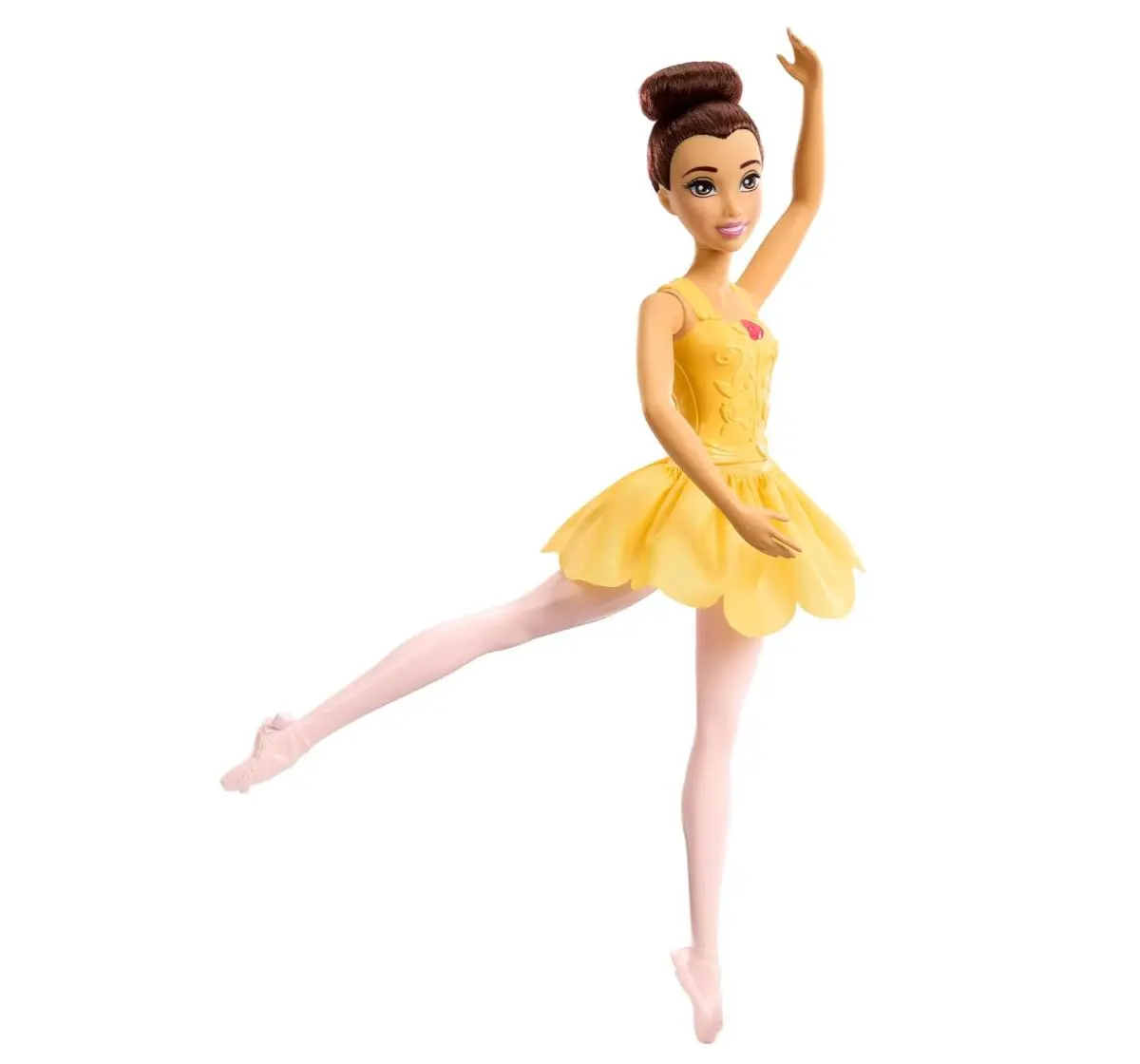 Disney Princess Ballerina Belle Doll, Multicolour, 3Y+