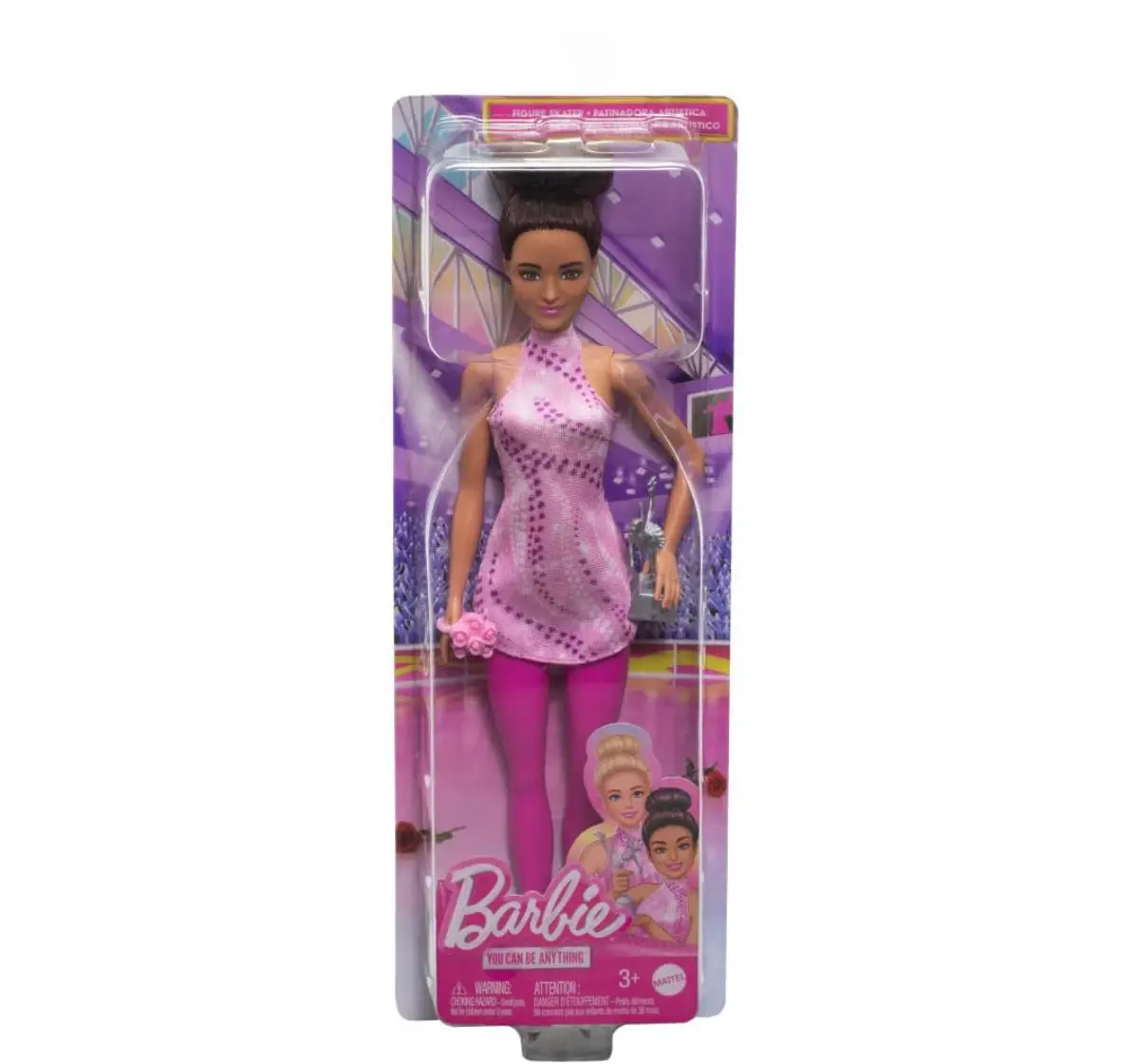 Barbie New Core Doll Spring - Figure Skater, Multicolour, 3Y+