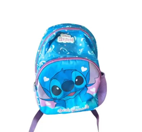 Strider Stitch 13-Inch Kids School Bag with Zippered Compartments, 3Y+