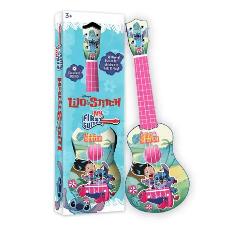 Kriiddaank Disney Stitch Guitar Big, Musical Toy, 3Y+