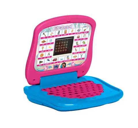 Kriiddaank Disney Stitch Educational Laptop-2011 With Screen, 3Y+