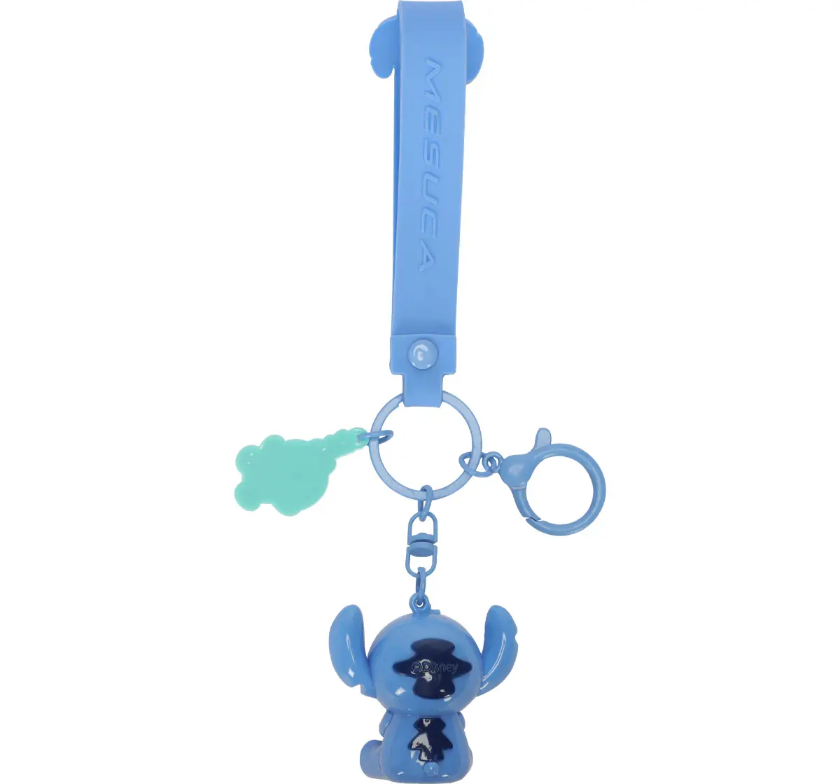Disney Stitch Happy PVC Keychain 5.5Cm, Blue, 3Y+