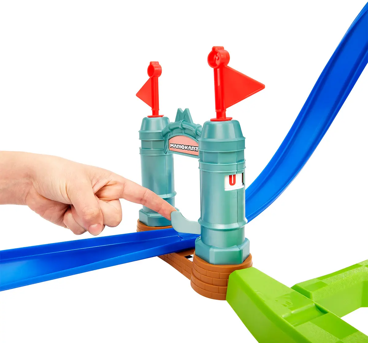 Hot Wheels Mario kart Circuit Slam Track Set 5Y+, Multicolour