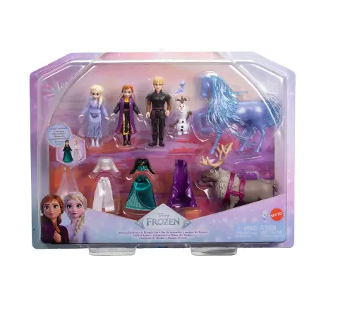Disney Frozen Fashion and Friends Set Small Doll Multipack,3Y+,Multicolour