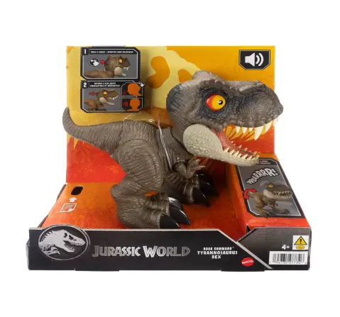Jurassic World Roar Command Trex,4Y+,Multicolour