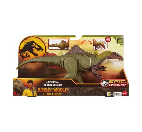 Jurassic World Battle Roaring Becklespinax,4Y+,Multicolour