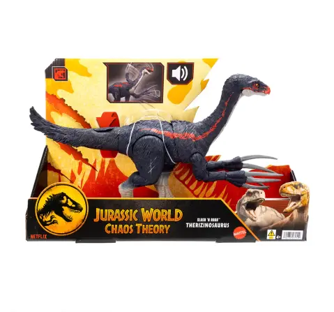 Jurassic World Slash N Roar Therizinosaurus,4Y+,Multicolour