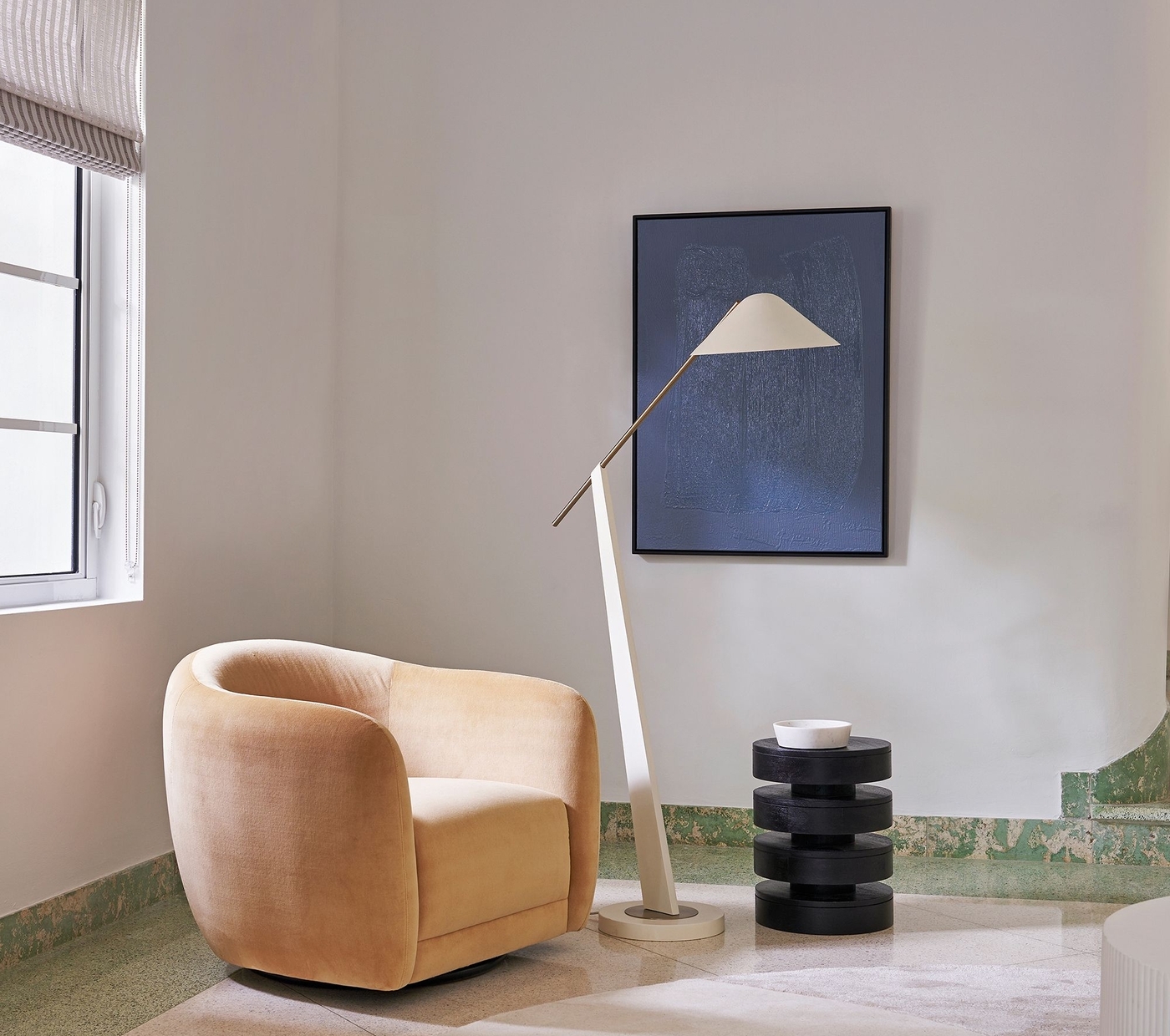 Floating Disks Side Table (13")