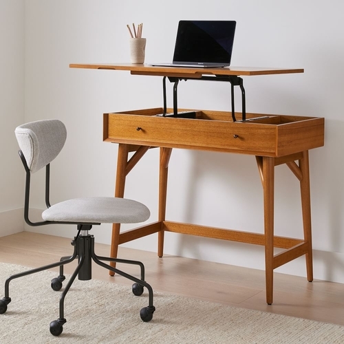 Mid Century Adjustable Desk
