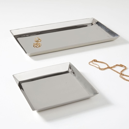 Foundations Metal Trays - Nickel