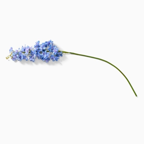 Faux Delphinium Stem, Set of 3