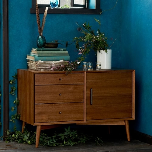 Mid-Century Media Console (40") - Acorn