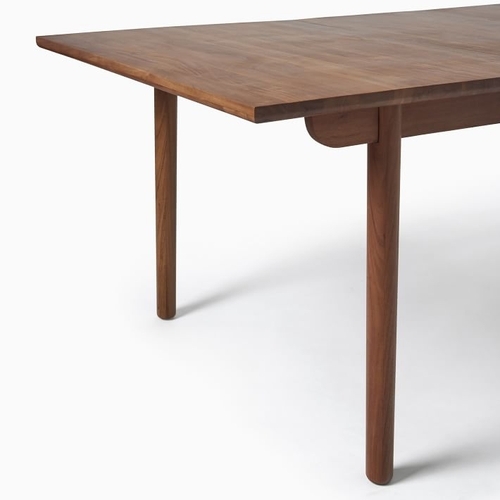 Keira Solid Wood Expandable Dining Table (60"–80")