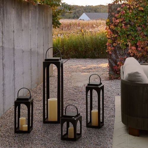 Nara Metal Outdoor Lanterns