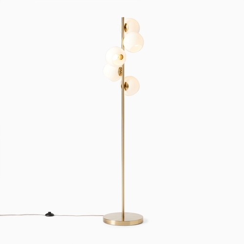 Staggered 5 Light Floor Lamp