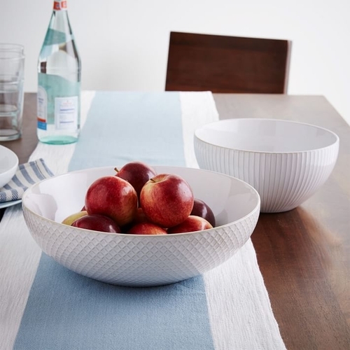 Textured Stoneware Serveware