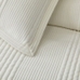 Jersey Linear Duvet Covers & Sham, White