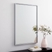 Metal Framed Mirror, Antique Brass