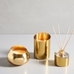 Gold Angled Metal Homescent Collection - Tonka Noir