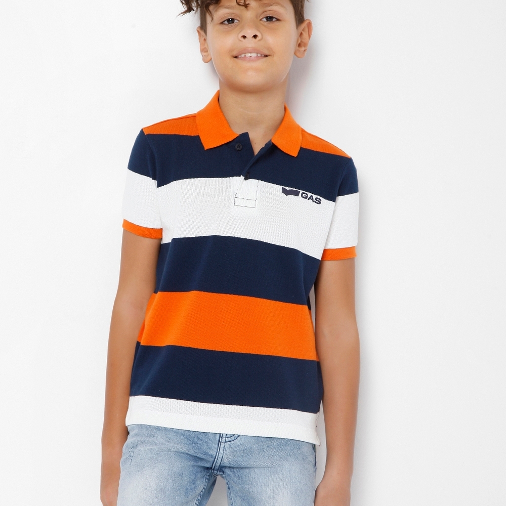 

Boys Ralph Jr EQ Stripe IN Polo