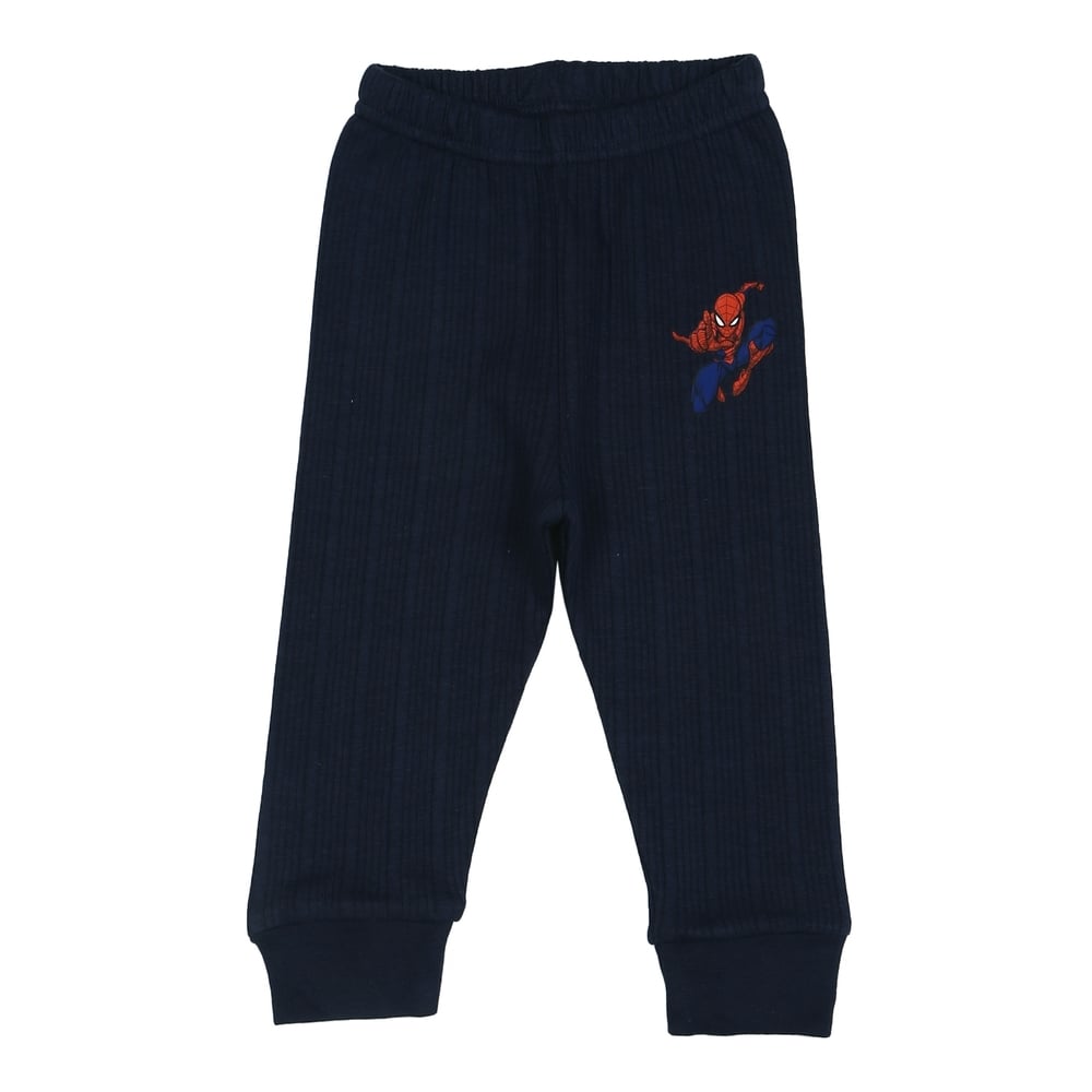 

Boys Spiderman Thermal Tights-Navy