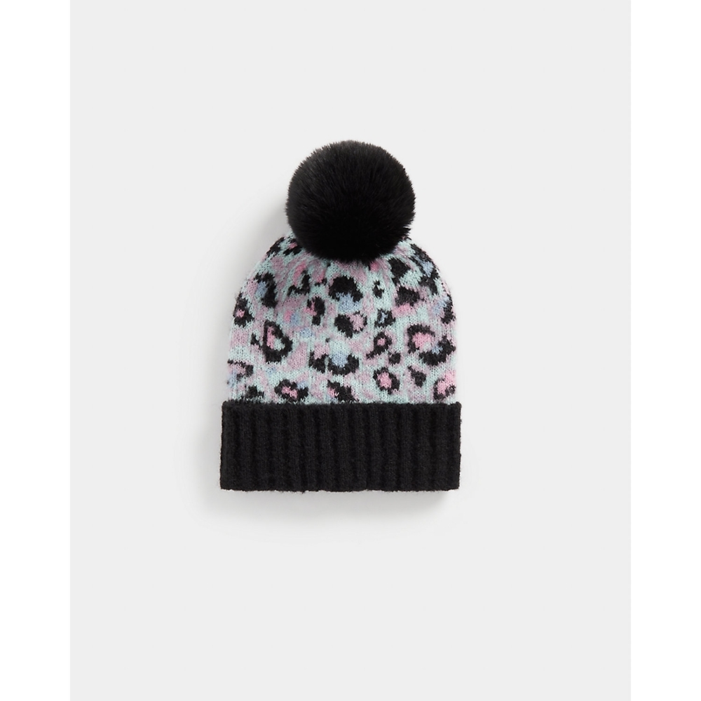 

Unisex Beanie Pom-Pom Detailing-Multicolor