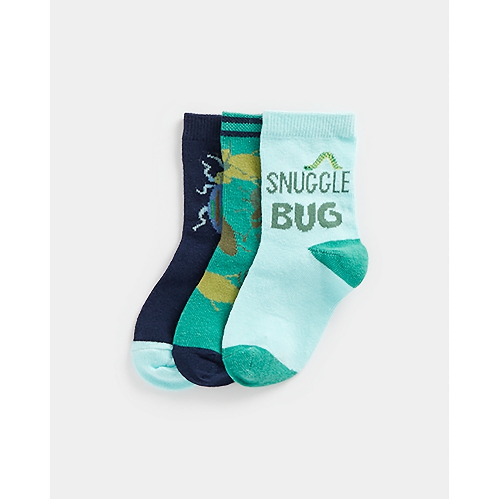 

Boys Socks -Pack Of 3-Blue