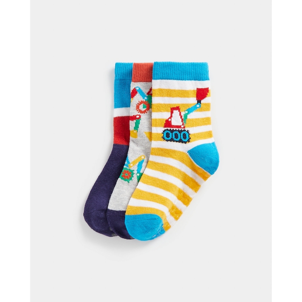 

Boys Socks Vehicle Design-Pack Of 3-Multicolor