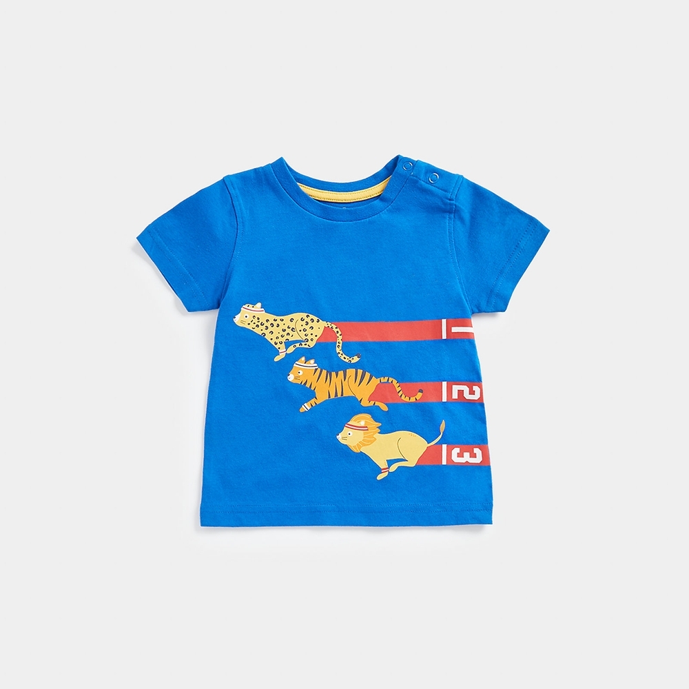 

Mothercare Boys Short Sleeves T-shirt -Blue