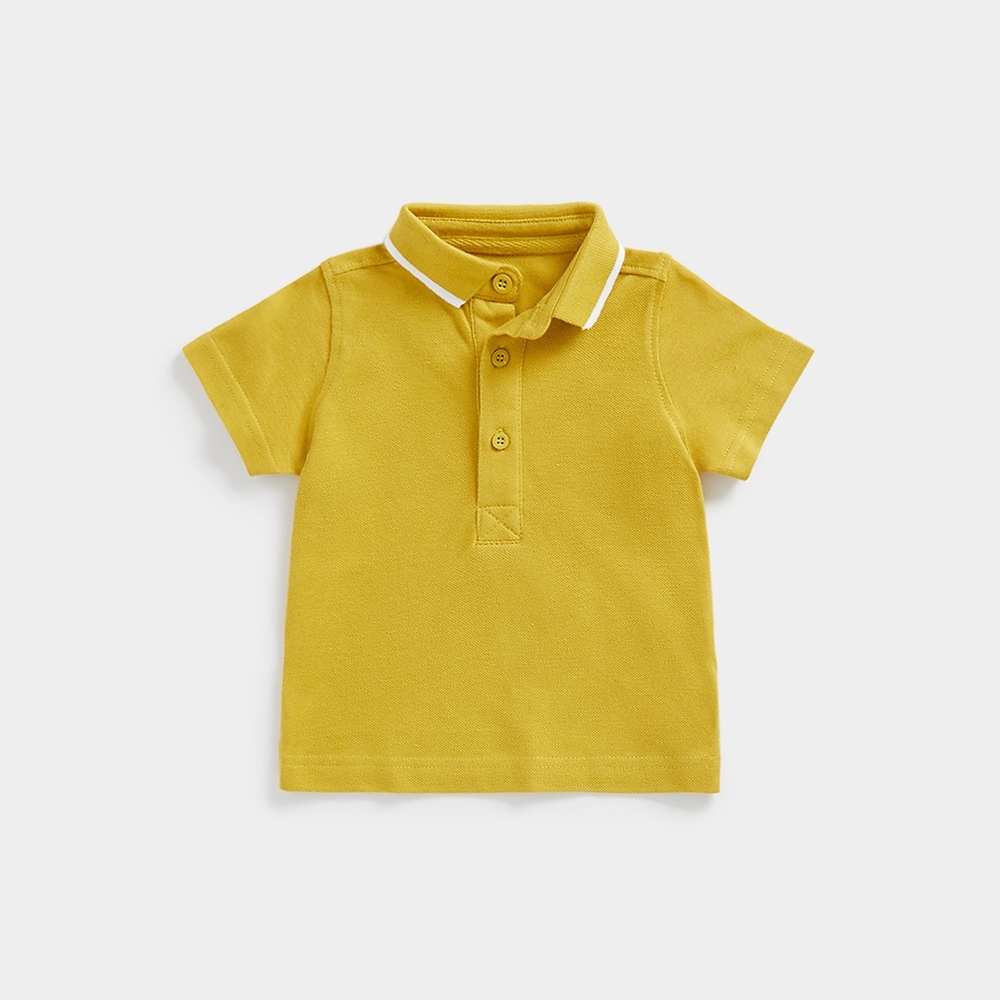 

Mothercare Boys Short Sleeves Polo -Green