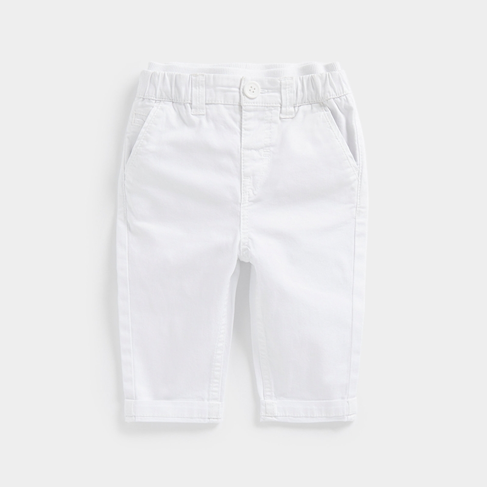 

Mothercare Boys Trouser -White