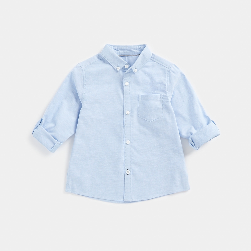 

Mothercare Boys Full Sleeves Shirt -Blue