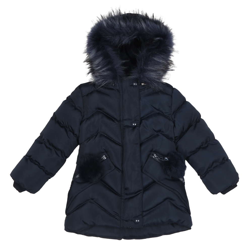 

Girls Full sleeves Jacket - Navy