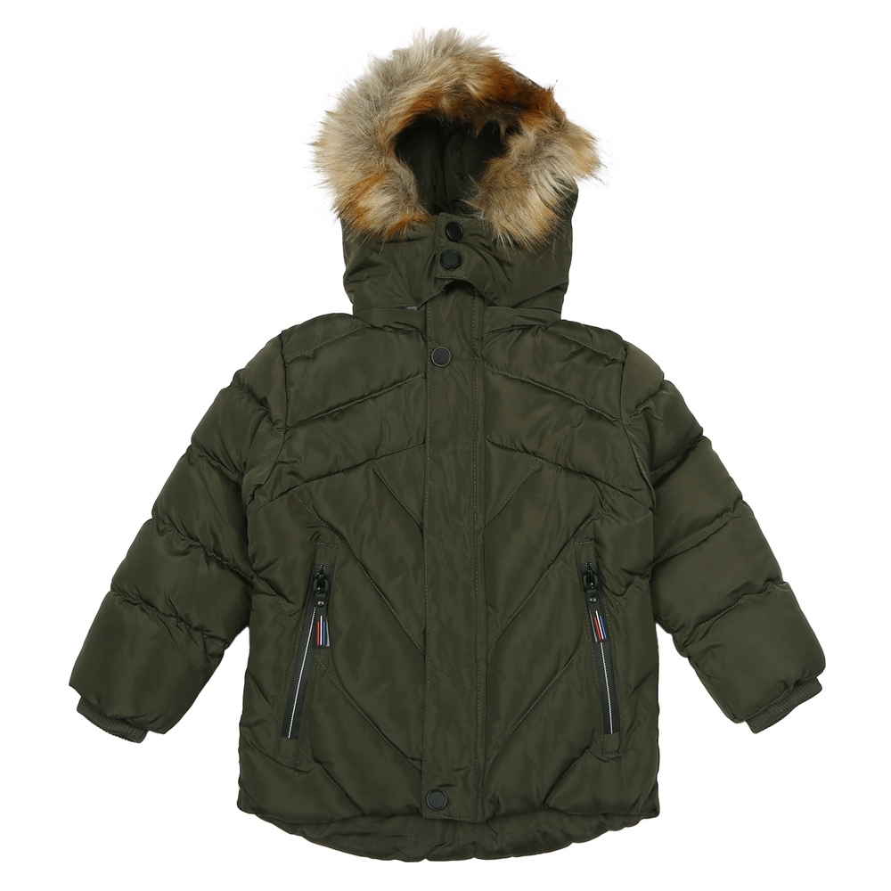 

Boys Full sleeves Jacket - Olive