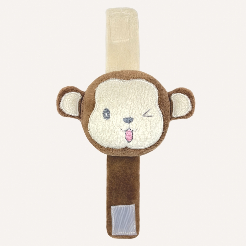 

Abracadabra Monkey Wrist Rattle Brown